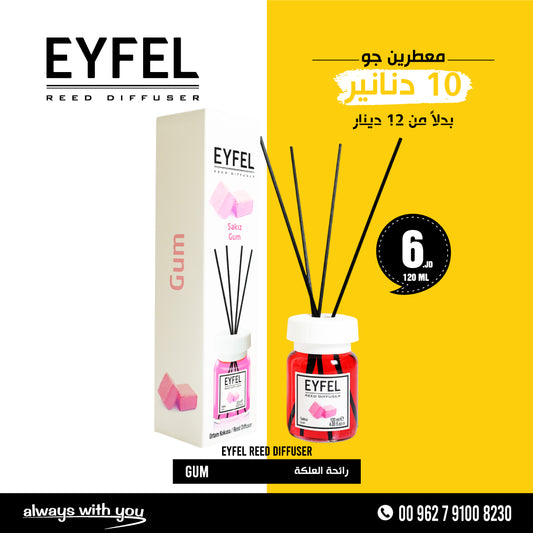 EYFEL Reed Diffuser - GUM | 120ml