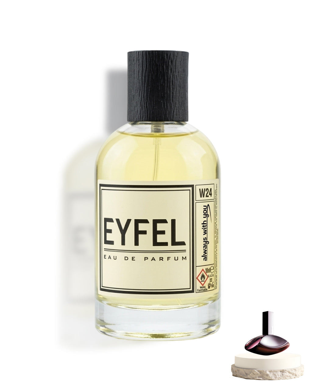 W24 عطر كالفن كلاين ايفوريا او دي بارفان للنساء