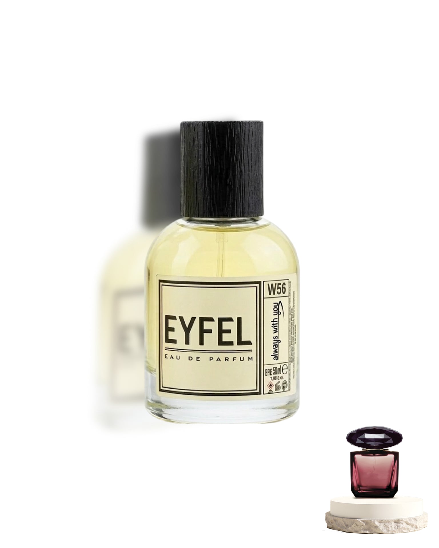 W56 عطر فيرساتشي كريستال نوار او دي بارفان للنساء